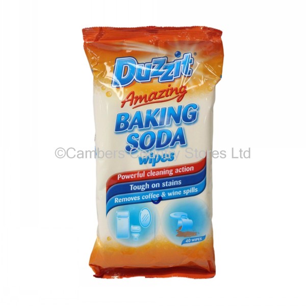 Duzzit Wipes Baking Soda 40 Pack Cambers Country Store